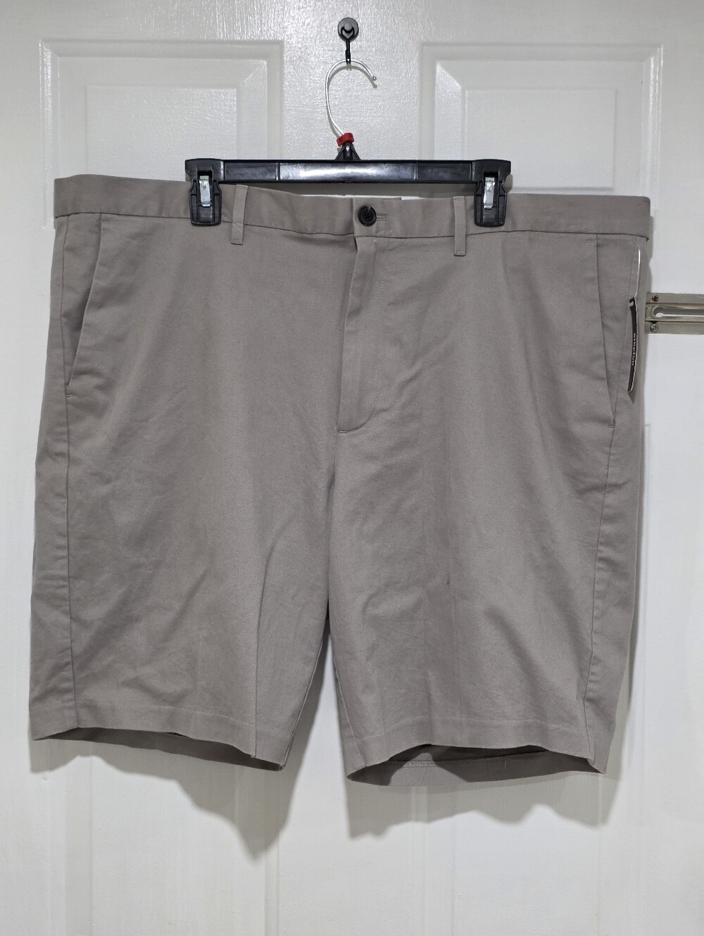 Michael Kors Men's Light Taupe Flat Front Shorts